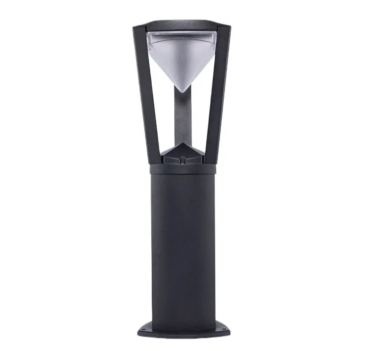 Controlador MPPT Solar Alimentado Luz de Caminho para Jardim ao Ar Livre Quadrada Superior