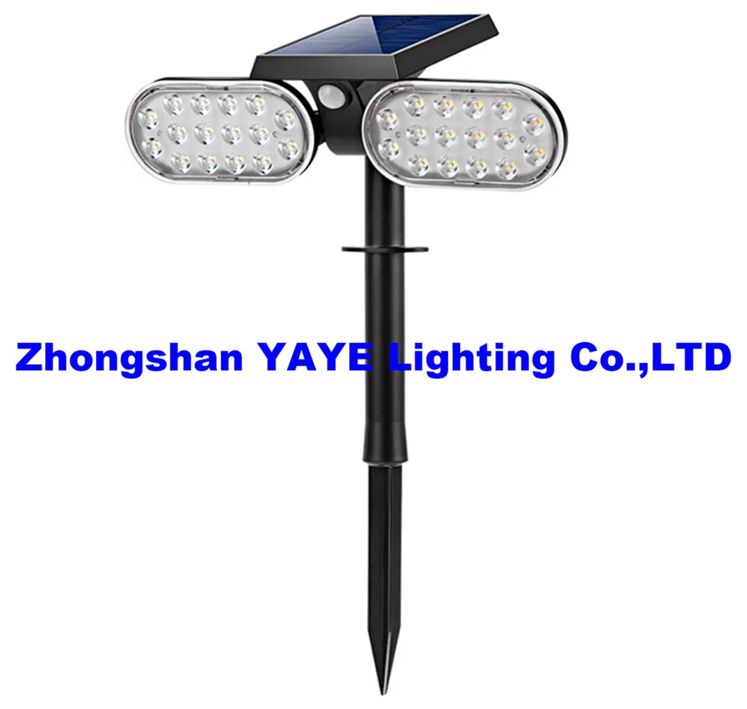 Luz de Parede Solar LED com Sensor de Movimento