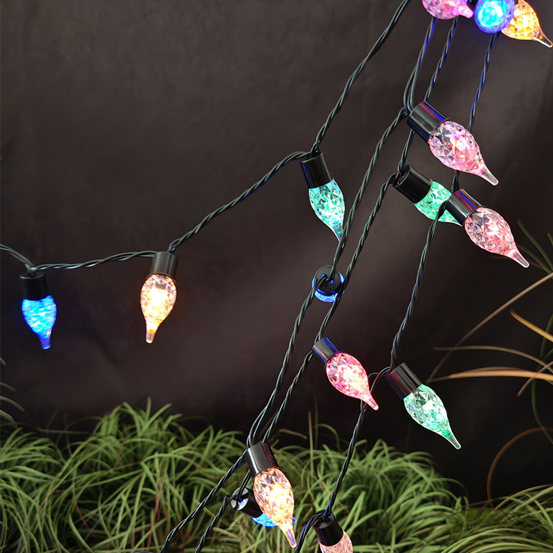 Iluminação de Festival à Prova d'Água para Exterior 200 Luzes de Fada LED para Decoração de Árvore de Natal