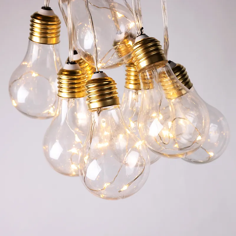 Corda de Luz LED Transparente para Jardim ao Ar Livre à Prova d'Água com CE RoHS