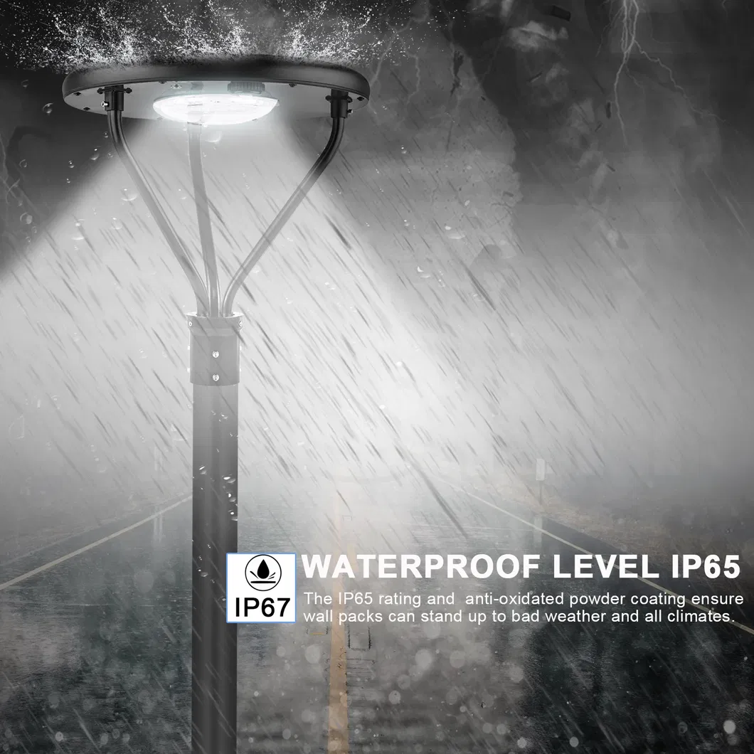 Lâmpada de Jardim Solar LED para Postes - Dimensões