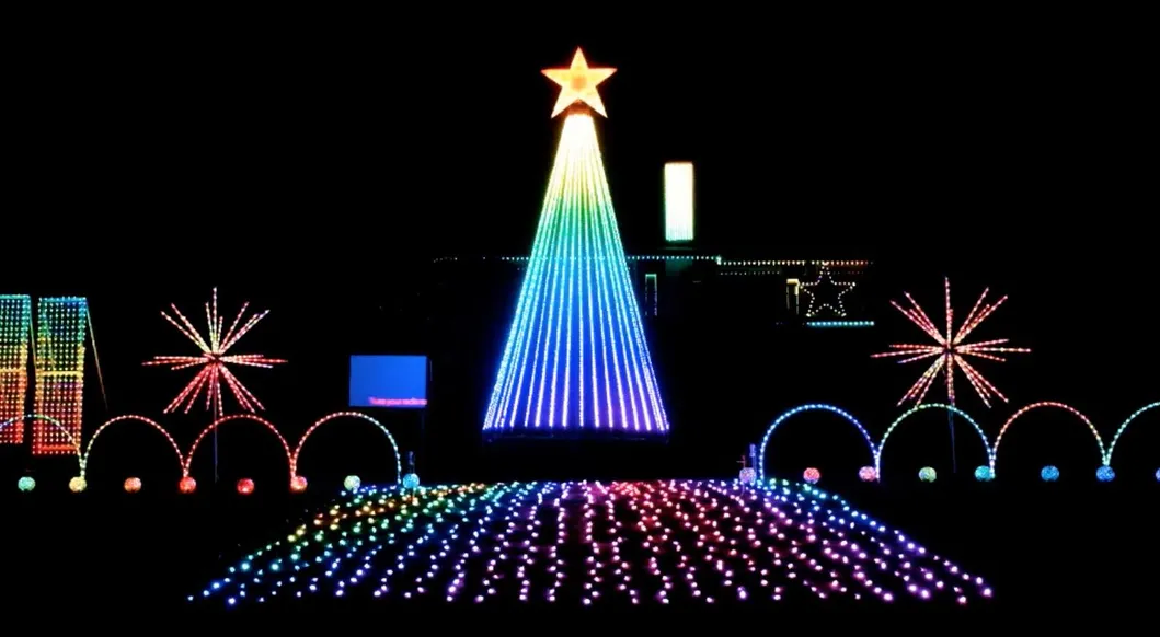 Aplicação de iluminação led pixel
