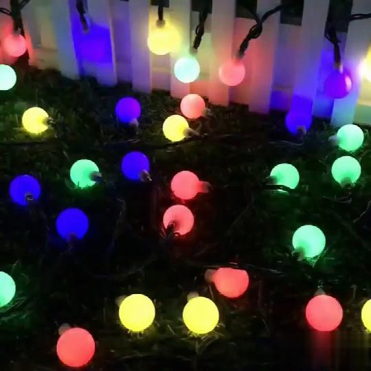 Iluminação Decorativa com Luzes de Fada em Cordão Solar 50/100/200 Luzes de Natal à Prova d'Água para Jardins, Caminhos, Casas e Casamentos Internos e Externos