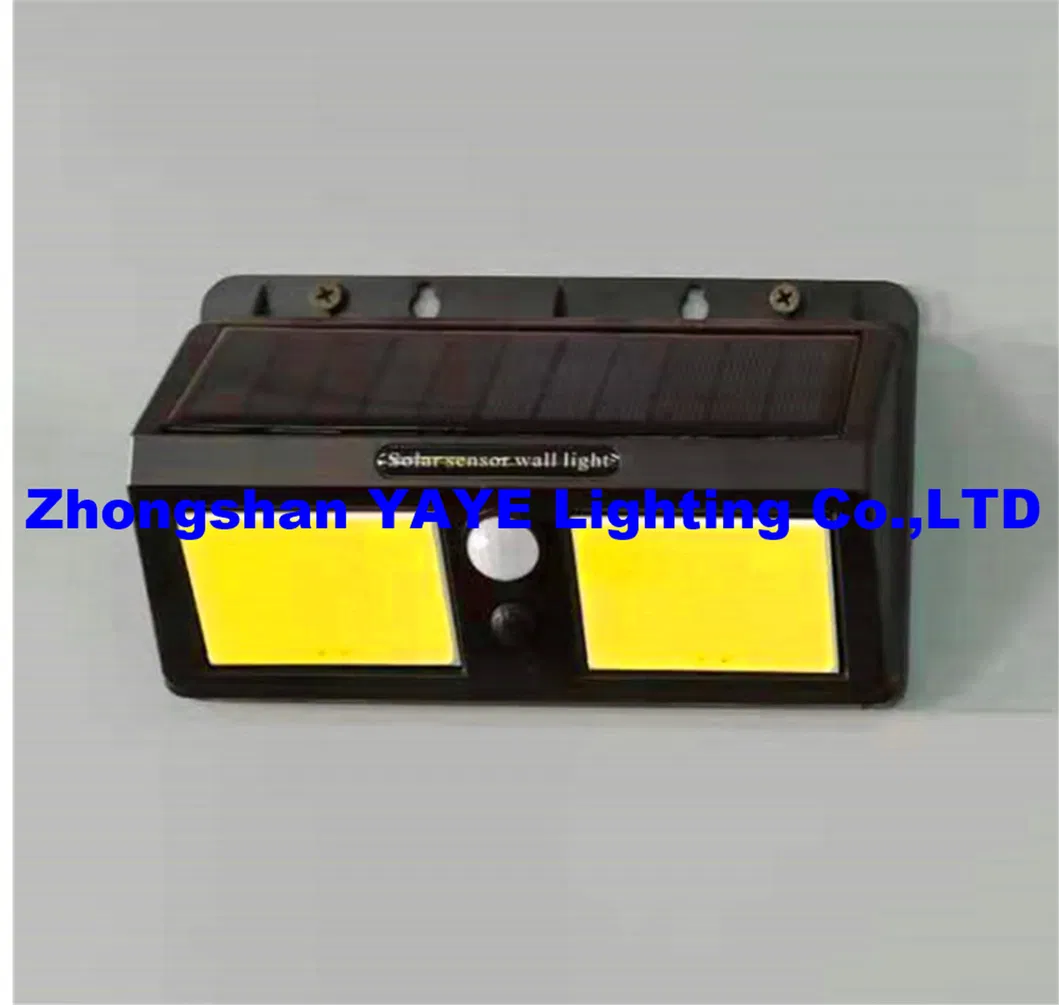Luz de Parede Solar LED com Sensor de Movimento