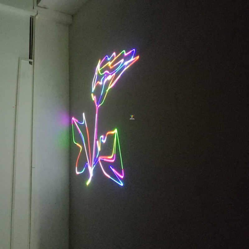 (LY-1001Z) CE RoHS 1W Luz Laser de Animação RGB em Cores Completas