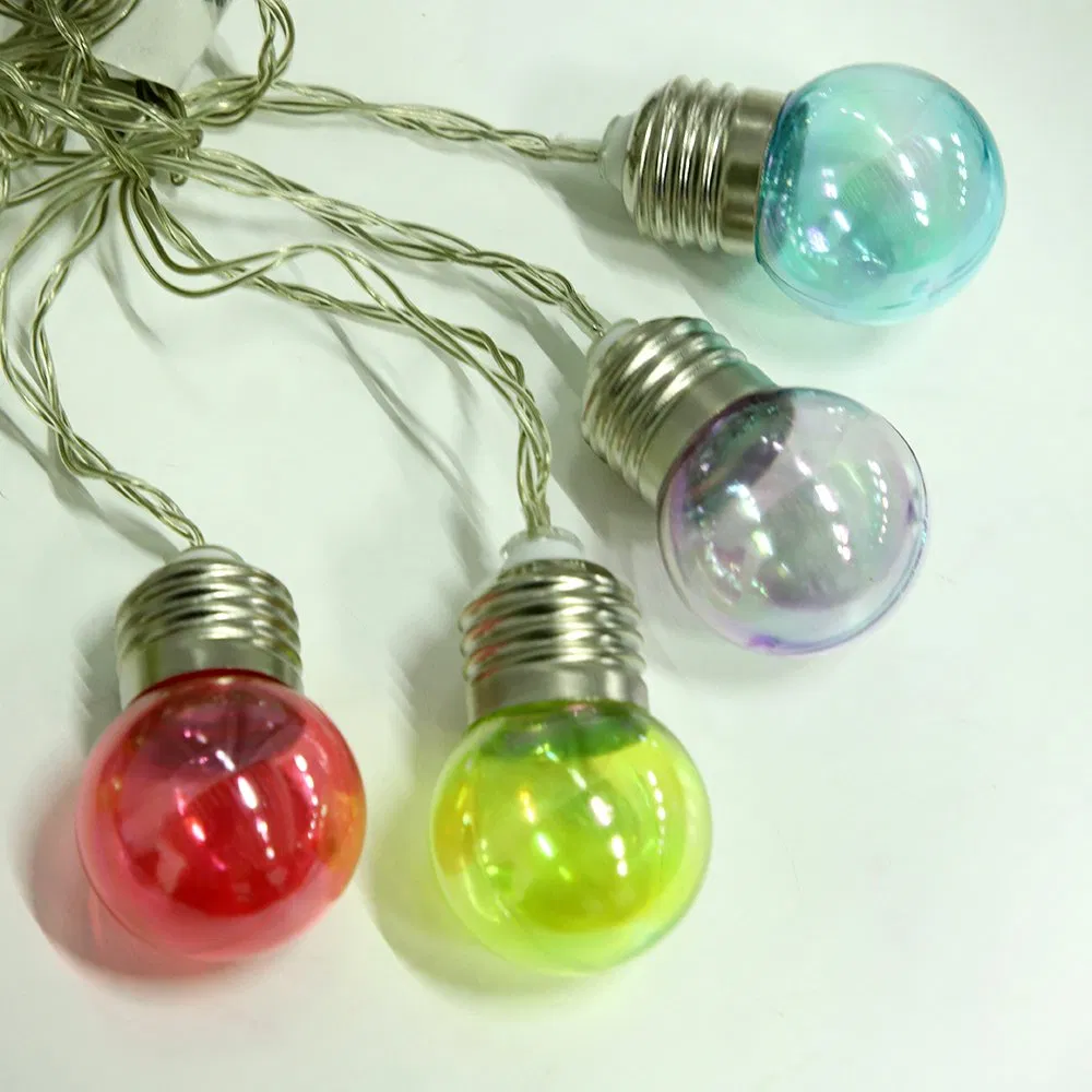 G50 Luz de Fada Decorativa de String LED Quente Natural com Bateria