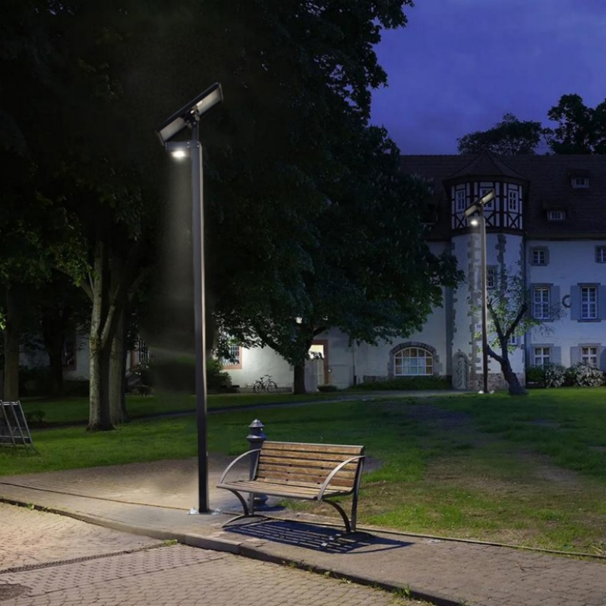 Luz de Jardim LED Solar de Alta Qualidade por Atacado para Caminho de Pedestres 50W