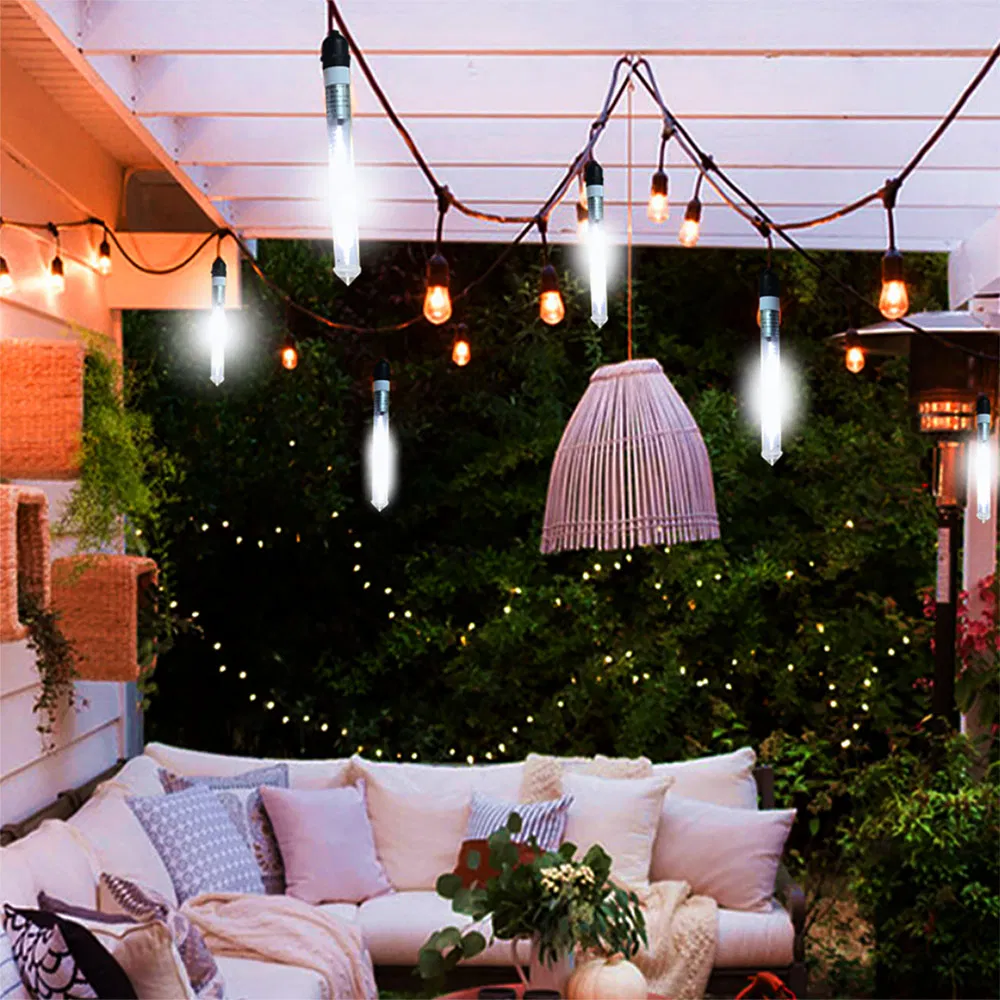 Aplicação da Decoração Externa IP65 Chuva de Meteoros LED