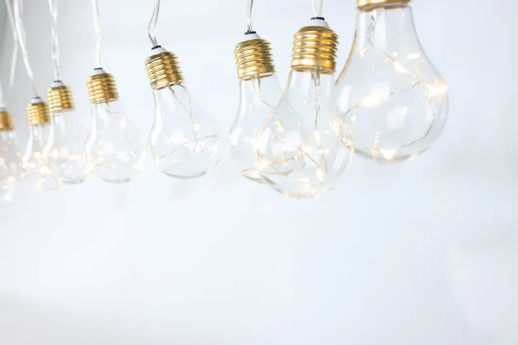 Corda de Luz LED Transparente para Jardim ao Ar Livre à Prova d'Água com CE RoHS