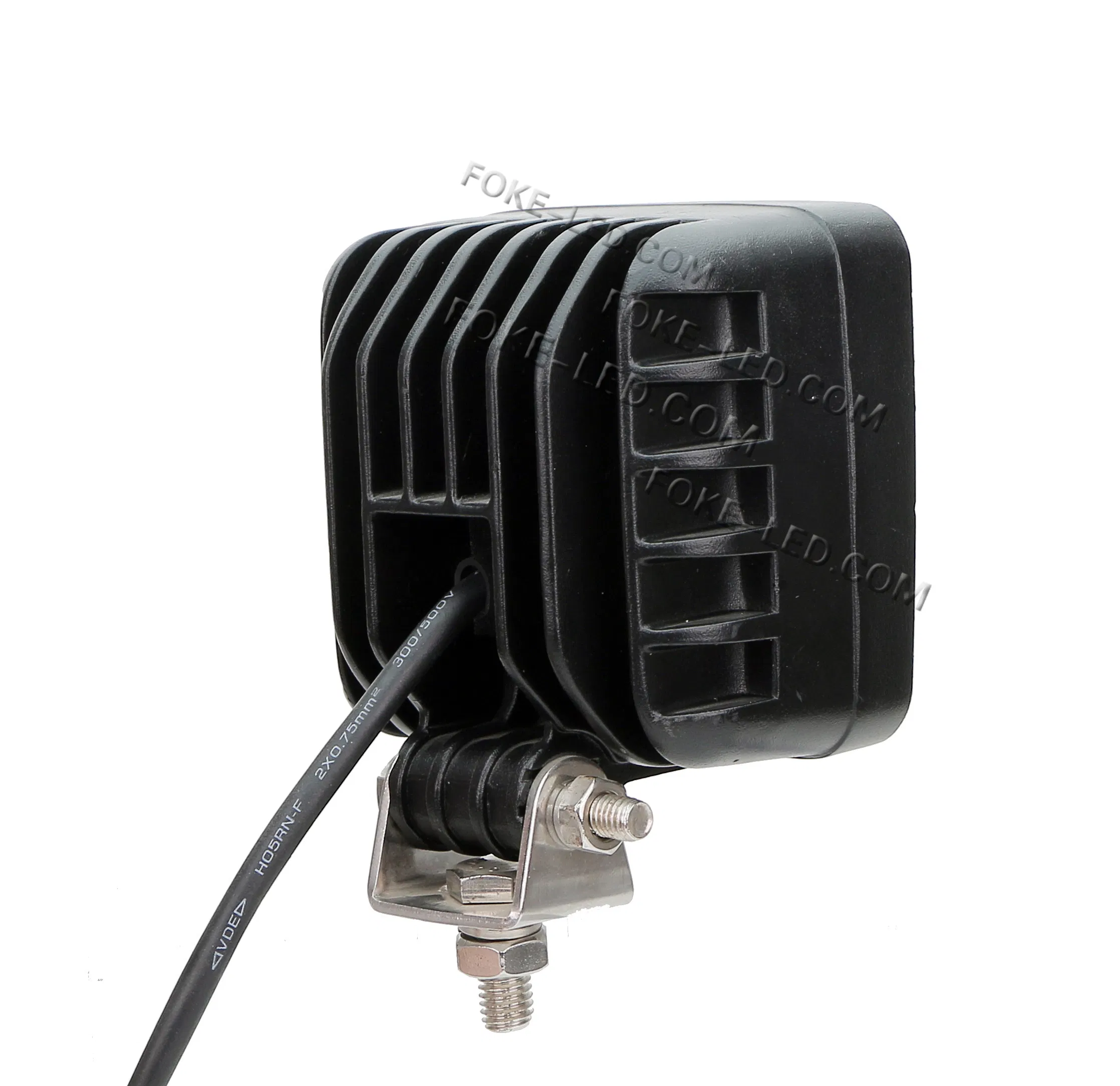 4" 18W IP79 Luz de Trabalho com Feixe de Inundação para Máquinas Pesadas
