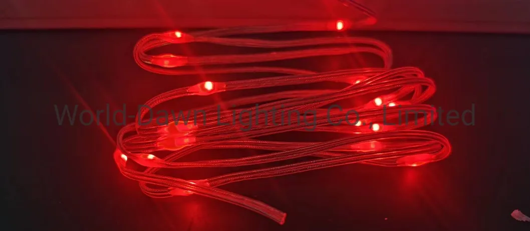 Fita de Luz de Natal Mini LED Fairy RGB IC à Prova d'Água Multicolorida