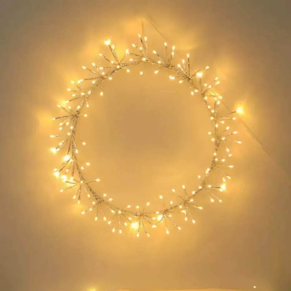 Fita de Luz de Fada ao Ar Livre à Prova d'Água Luz de Natal Festa Aniversário Casamento Decoração de Feriado