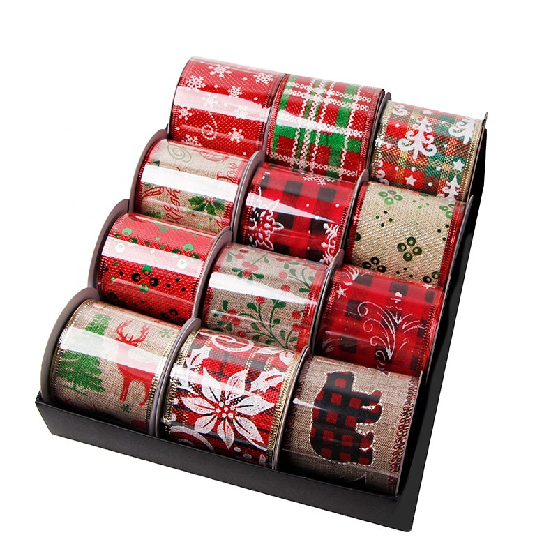 à Venda Fita de Natal Personalizada de Alta Qualidade com Fios Decoração de Ornamentos de Papai Noel Produtos Promocionais para Margem de Rio