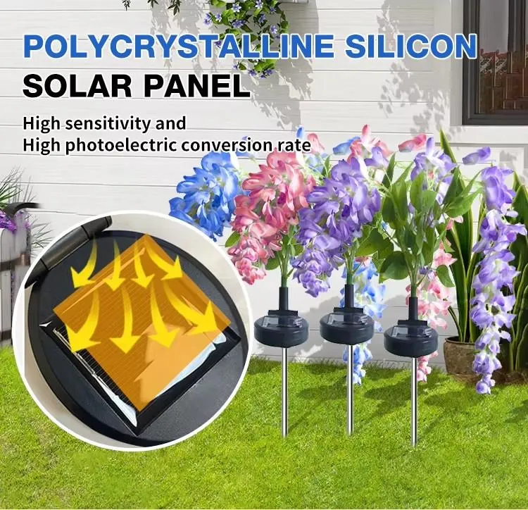 Luzes de Caminho Decorativas com Energia Solar para Jardim Externo