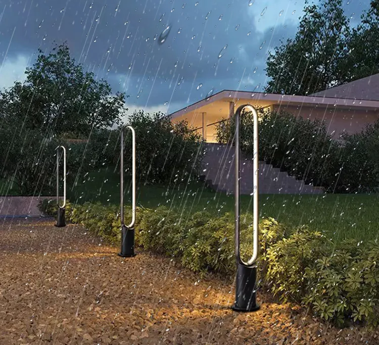 Design impermeável IP65 de luzes solares