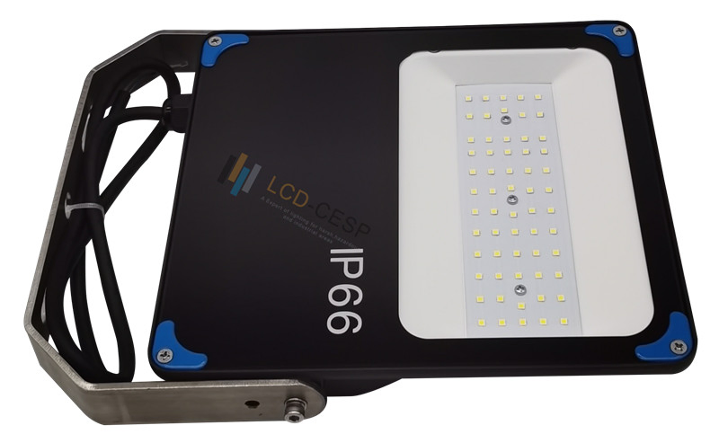 50W Luzes de Inundação LED 220V Holofote de Segurança Externo com Sensor de Movimento IP66 Holofote