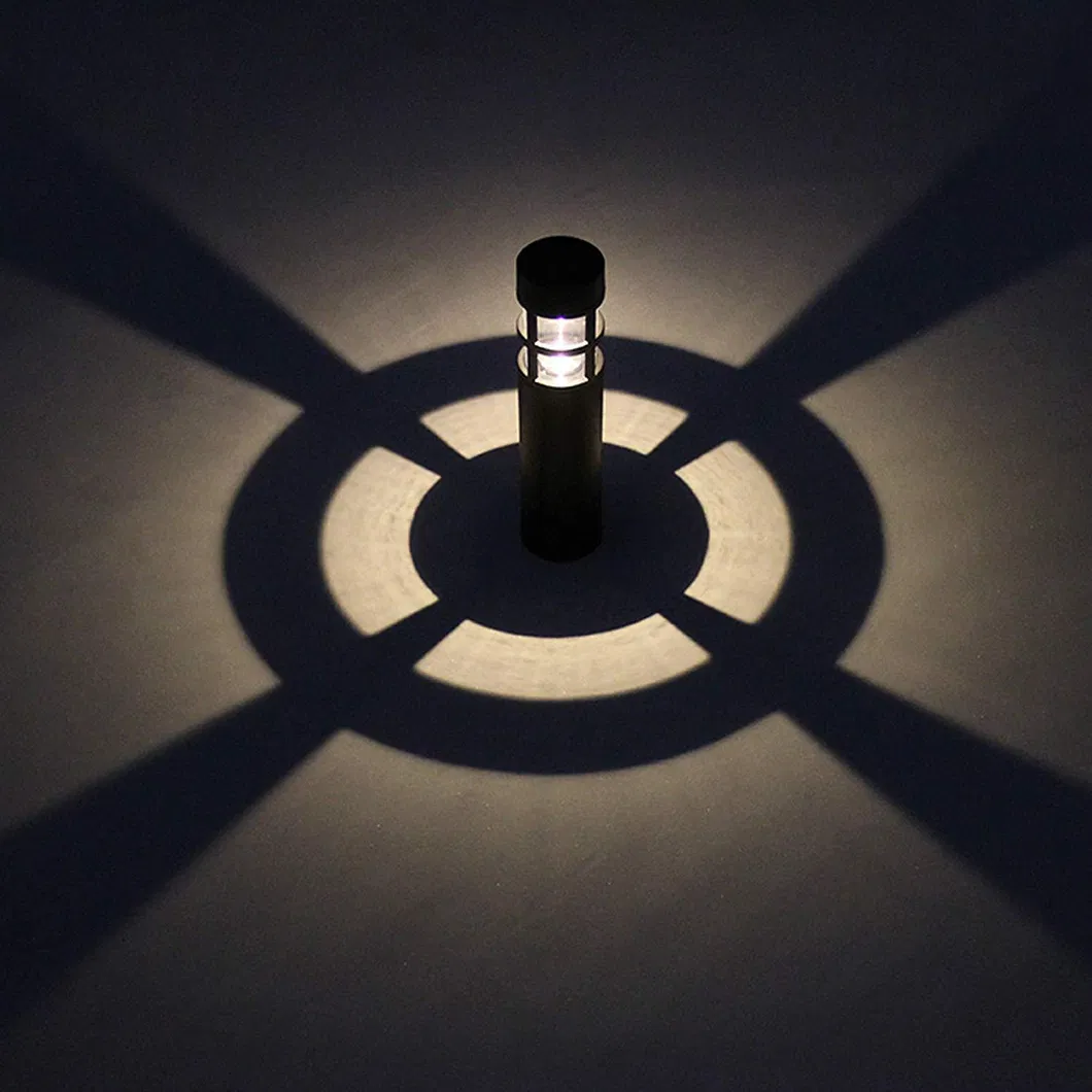 Iluminação de Caminho de Jardim ao Ar Livre, Lâmpada de Spot para Gramado, Luzes de Bollard LED Solar para Pátio, Caminho e Quintal