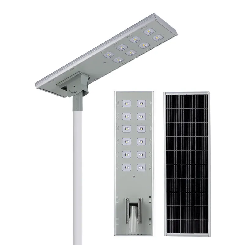 Lâmpadas de Rua de Alta Brilho com LED Solar, Controle Remoto, Sensor de Movimento, Farolas Solares