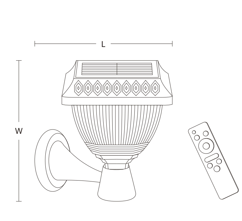 Luzes de Jardim com Sensor de Movimento Solar para Segurança Aprimorada