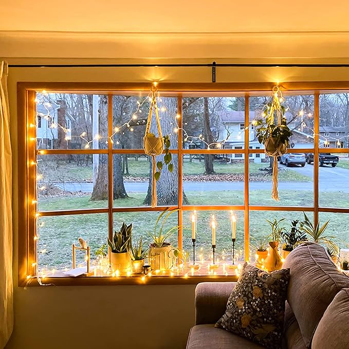 Iluminação de Cordão de Luzes de Fada com Clips de Foto Transparentes Alimentados por Bateria para Festivais e Festas 3m 20LEDs