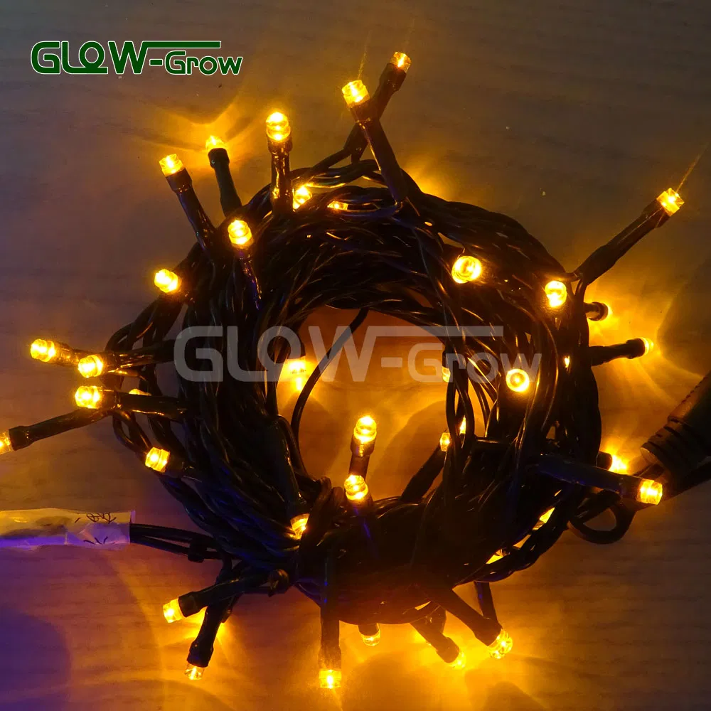 Luz de Fada em Cordão de LEDs Quentes Brancos para Eventos ao Ar Livre IP65 10m 80 Decoração para Festa em Casa, Ramadan, Natal, Casamento