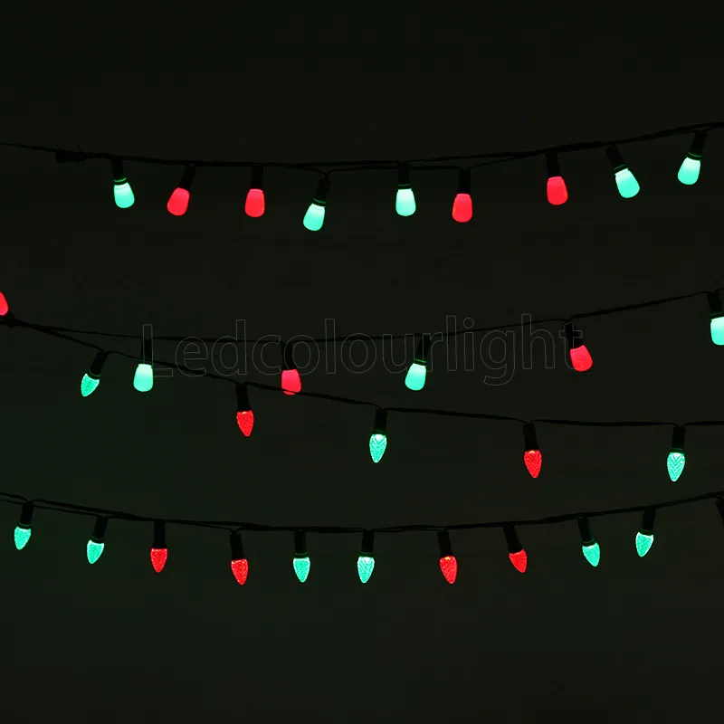 Iluminação de natal decorativa