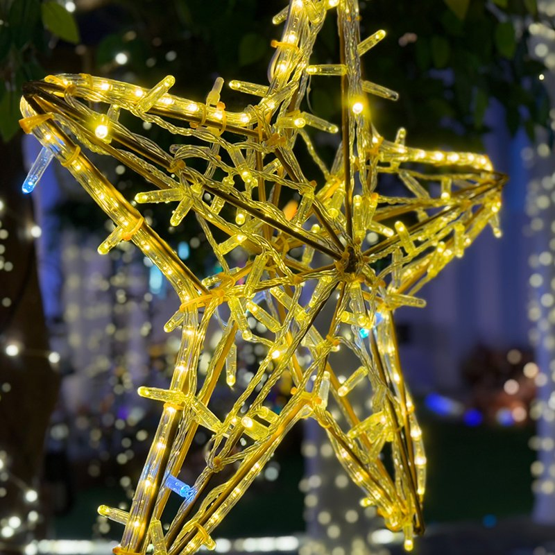 Guirlanda de Borracha Decoração de Natal de Fada Iluminação ao Ar Livre Conectável Uso de Projeto Luzes de Cordão LED 10m