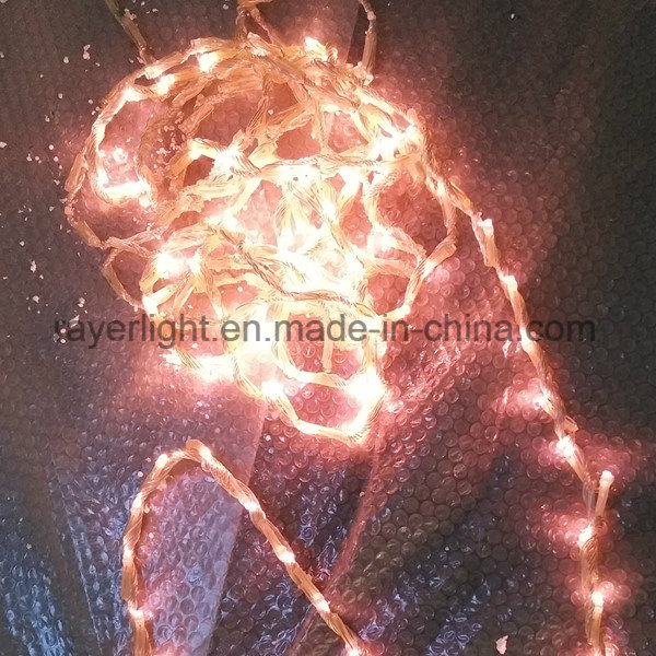 Iluminação de Natal em LED com Luzes de Fada de Chuva de Meteoros