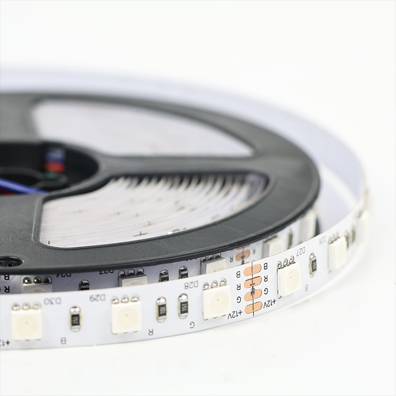 OEM ODM Seguro e Confiável 5050 Fita LED RGB 60leds/m com Conformidade RoHS