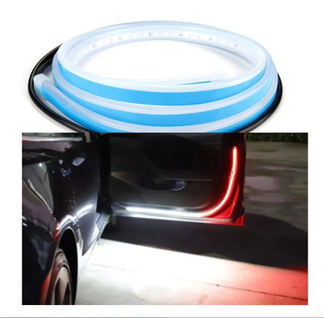 120cm Fita de Luz Aquecida para Porta de Carro à Prova d'Água