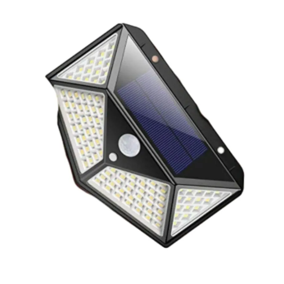 Premium Solar Powered LED Wall Light Human Motion Sensor Waterproof Duskactivated Garden Pathway Security Lamp