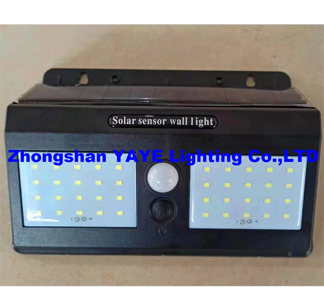 Luz de Parede Solar LED com Sensor de Movimento