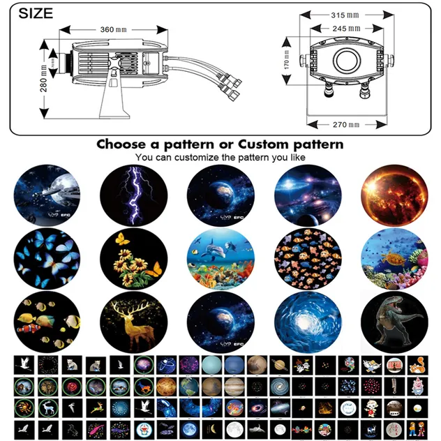 Projector gobo