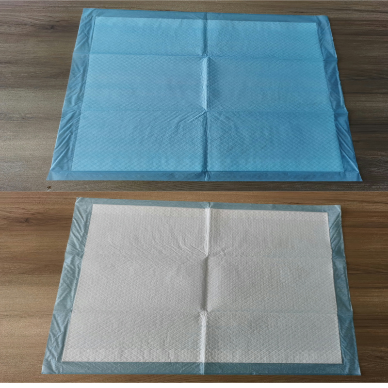 Almohadilla desechable super absorbente al por mayor para mascotas, mat de orina para entrenamiento de mascotas 5 capa a prueba de fugas