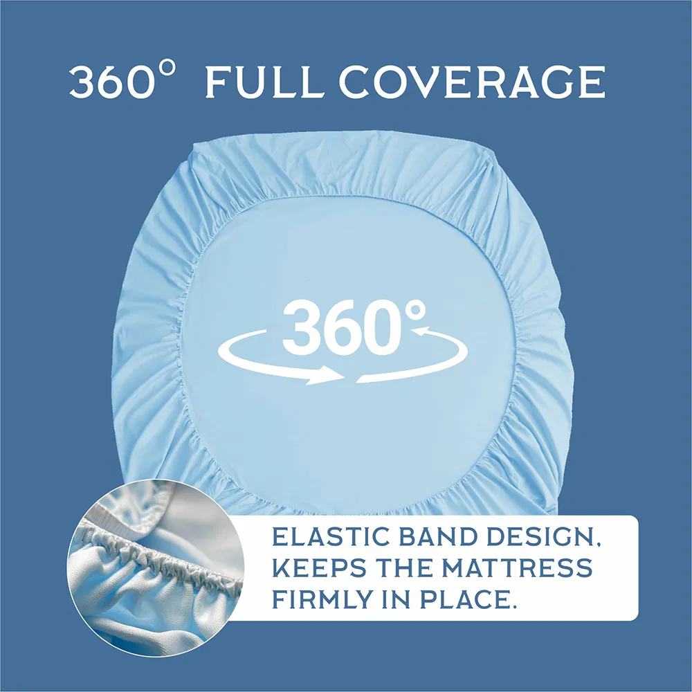 Funda de colchón impermeable y transpirable, lavable, protector de cama, refrigerante