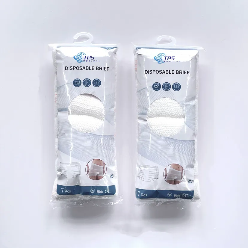 Bragas desechables de maternidad Mesh para la recuperación posparto, de cintura alta, transpirables y elásticas