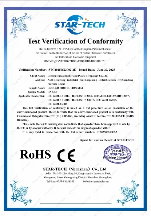 Certificado de calidad 1