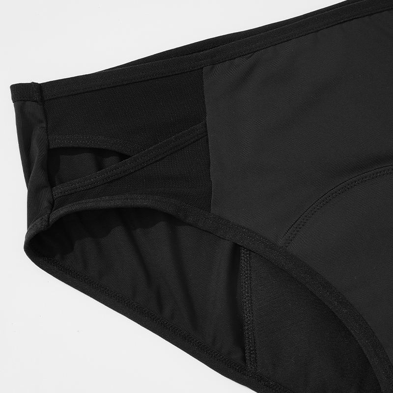 Bragas de Cintura Alta para Mujeres Menstruales con Protección Impermeable de Cuatro Capas Antibacterianas y Absorbentes