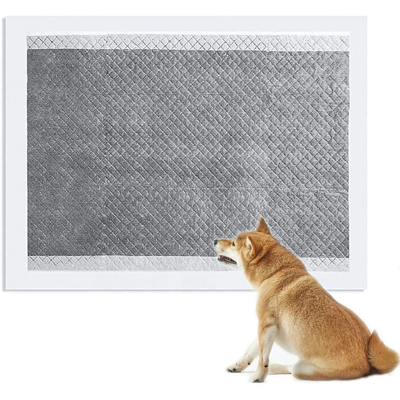 Super Absorbente Mayorista de Fibra de Carbón de Bambú Desechable 6 Capa Almohadillas para Entrenamiento de Perros PEE