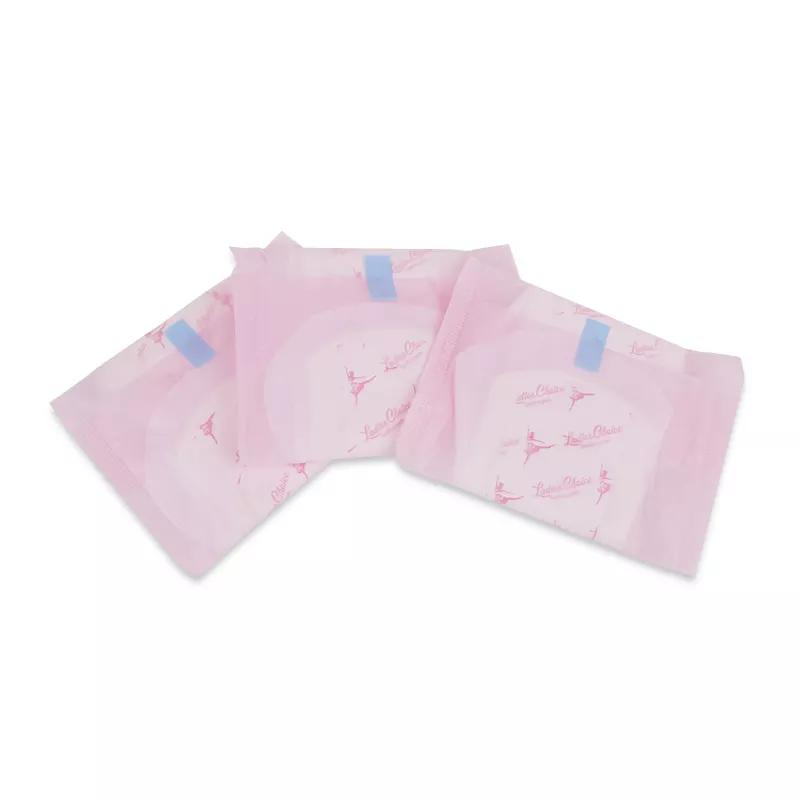 Compresas de algodón orgánico - Toallas sanitarias de super absorción, sin fragancia, compresas ultra delgadas con alas para mujeres