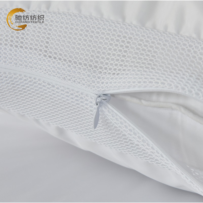 Protector de almohada impermeable y transpirable lavable 100% de malla de poliéster