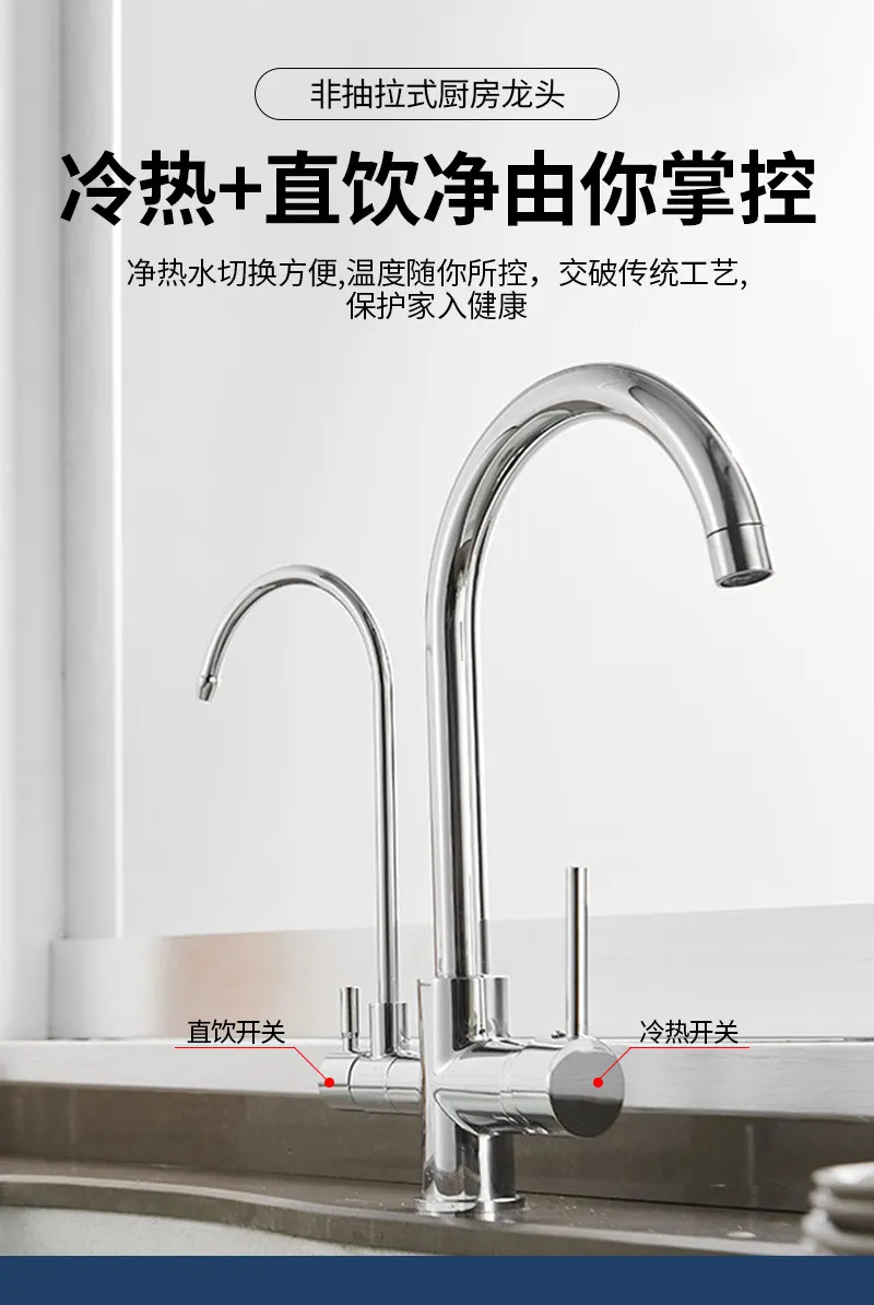 Grifo de lavabo de baño de doble manija de latón macizo en negro mate grifo del Reino Unido