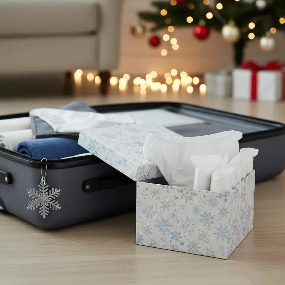 100PCS Ropa interior desechable de algodón para mujeres, panties suaves para maternidad, hospital y viaje