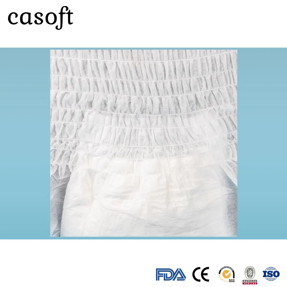 Nuevo estilo de pantalones de entrenamiento reutilizables a prueba de fugas para adultos con cinturilla elástica de fabricante chino