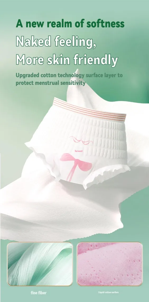 Pantalones desechables de alta absorción para la menstruación de mujeres y hombres, etiqueta privada