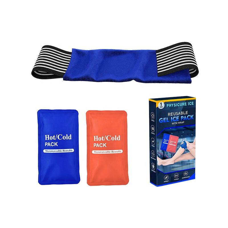 Compresa reutilizable fría/caliente para lesiones, alivio del dolor, rehabilitación, terapia flexible para rodilla, hombro, espalda, cuello, tobillo