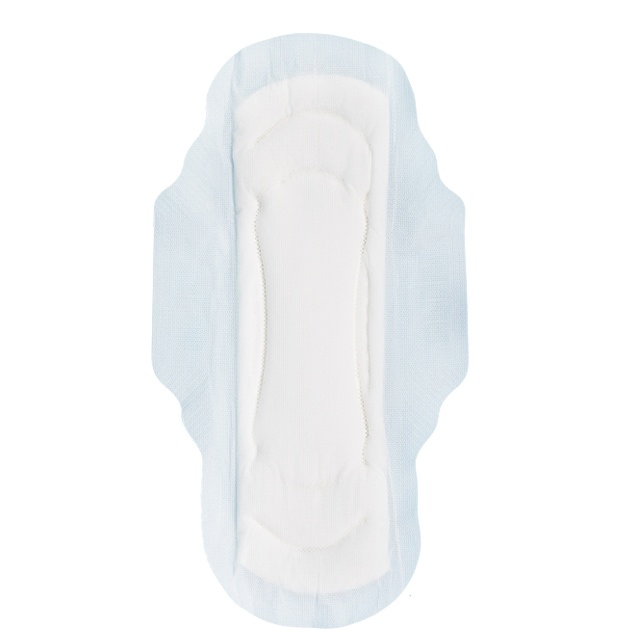 OEM ODM Almohadilla Menstrual Suave Anti Irritación Blanca Pura Ecológica de Algodón Orgánico