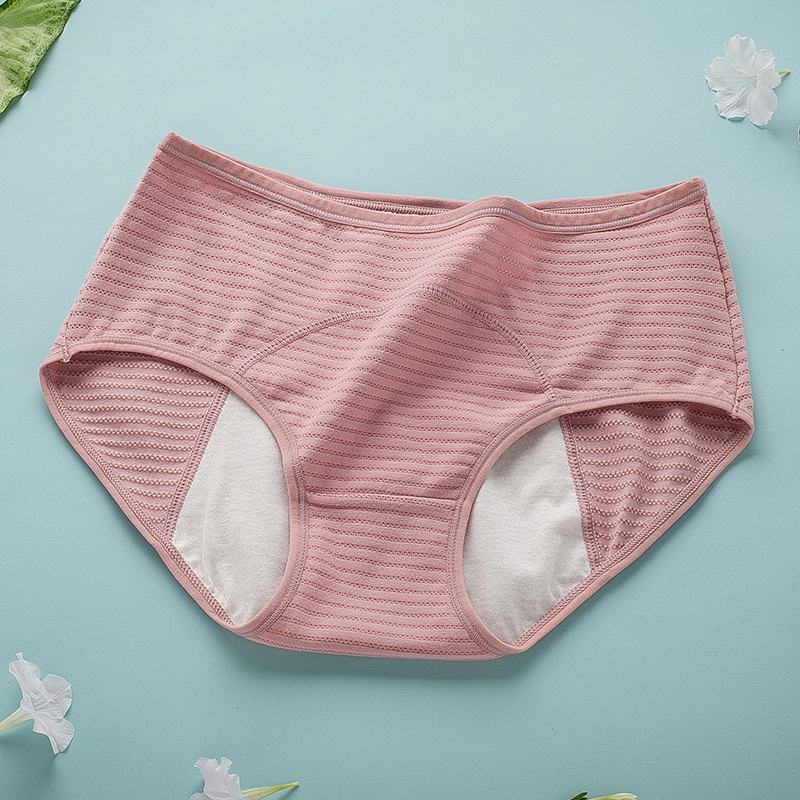 Pantalones menstruales triangulares para comodidad y seguridad con tela suave