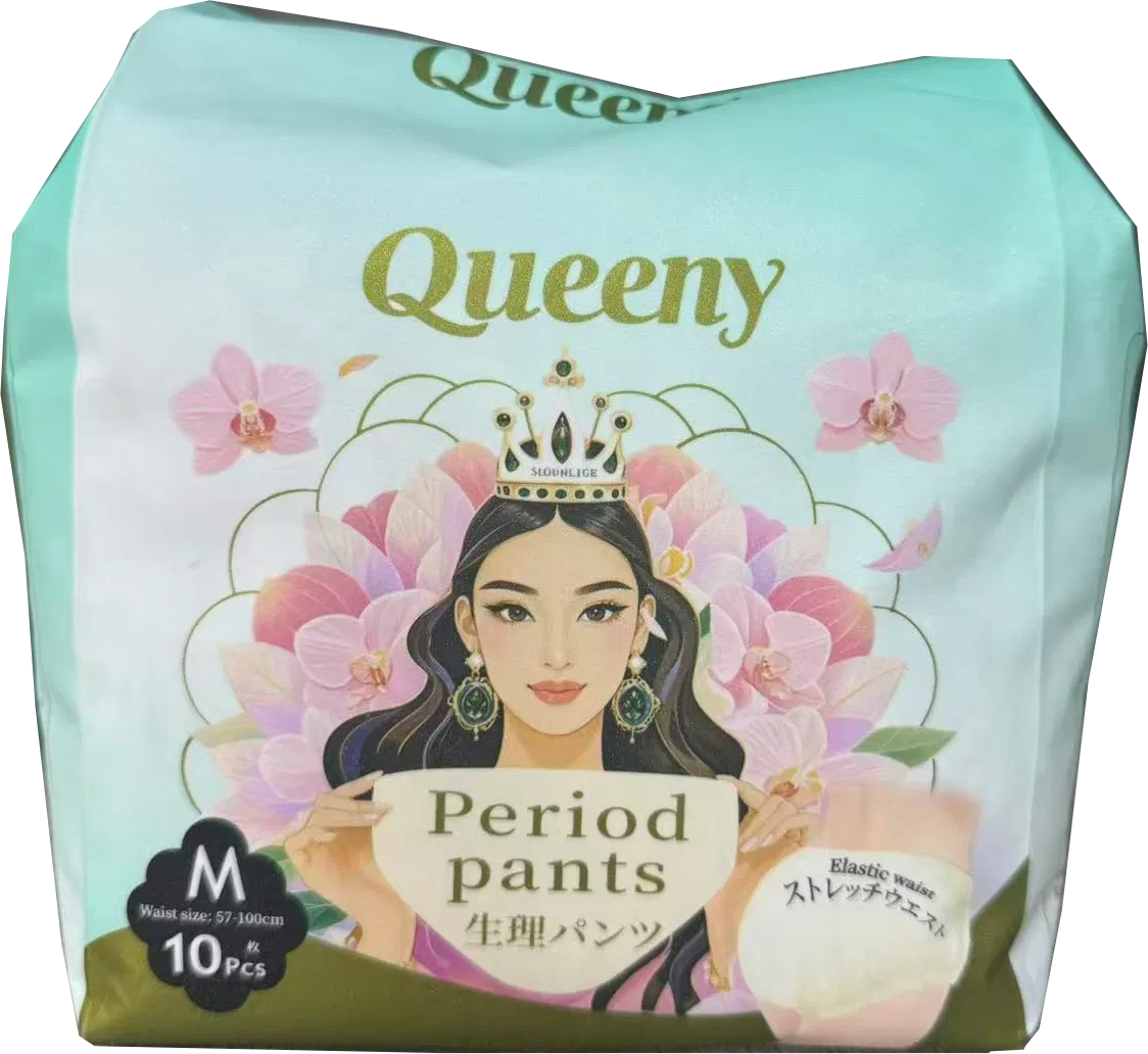 Ropa interior menstrual cómoda para hombres, súper suave y transpirable para uso diario