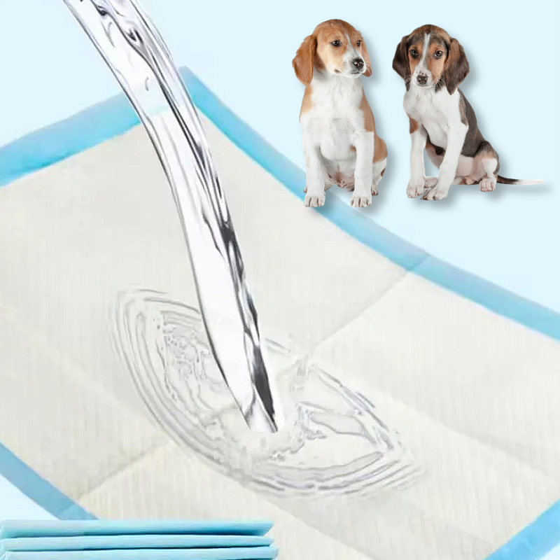 Almohadilla desechable super absorbente al por mayor para mascotas, mat de orina para entrenamiento de mascotas 5 capa a prueba de fugas